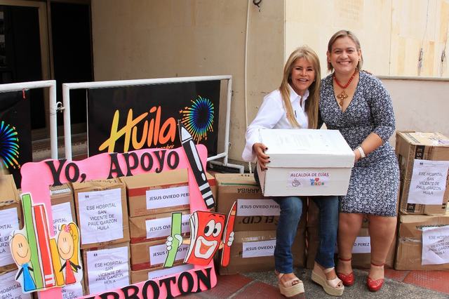 La primera Dama del Huila dirige, por tercer año consecutivo, esta iniciativa que beneficia  a estudiantes de zonas apartadas del Huila.